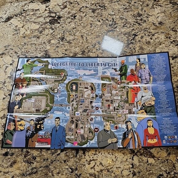 Grand Theft Auto Trilogy (Microsoft Xbox, 2005) 3 Posters Manuals And CDs Tested - Picture 8 of 16